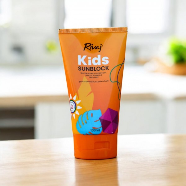 Rivaj - Kids Sunblock - Water & Sweat Resistant