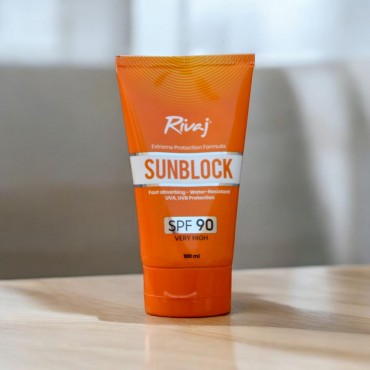 Rivaj - Sunblock SPF 90 - Extreme Protection Formula